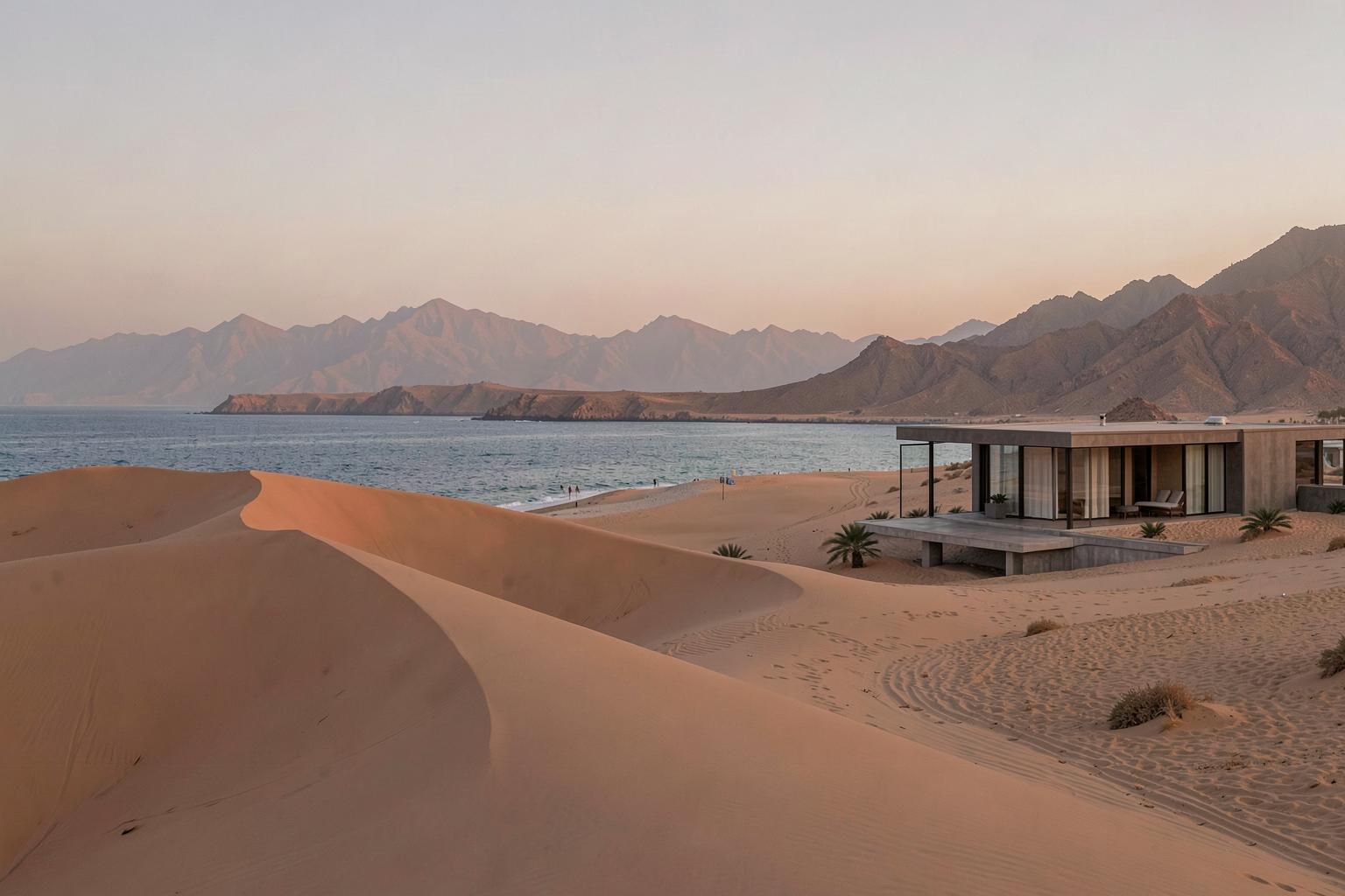 Paysage des Émirats arabes unis